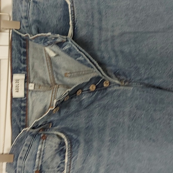 Agolde 90's style mid rise cropped jeans - Picture 4 of 8